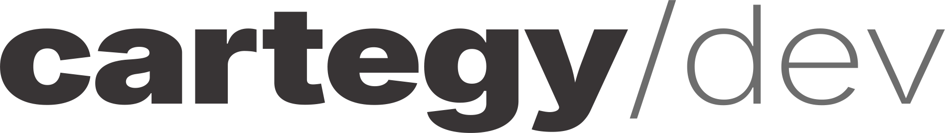 cartegy/dev